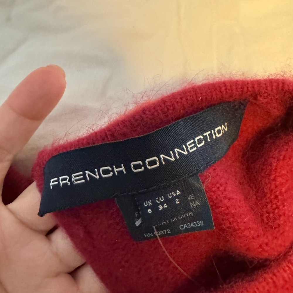 French Connection Red Mini Dress - Picture 3 of 4